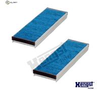 Cabin Filter E1944LB-2 Hengst 4F0819439A 4F0898438A 4F0898438B 4F0898438C