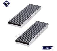Cabin Filter E1944LC-2 Hengst 4F0898438B 4F0819439B 4F0819439A 4F0898438C