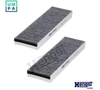 Cabin Filter E1944LC-2 Hengst 4F0898438B 4F0819439B 4F0819439A 4F0898438C