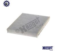 Hengst Cabin Air Filter E1962LI - Pollen Filter for Fiat Punto, Doblo, Idea, Musa, Ypsilon