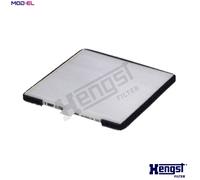 Cabin Air Filter Hengst E1976LI Fits Hyundai Kia i10 Picanto