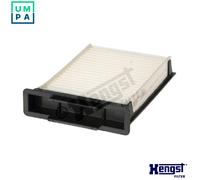 Hengst Cabin Air Filter E2906LI Pollen - Fits Citroen/Peugeot/Toyota C1 Aygo 107 - 8101014