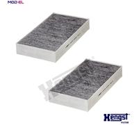 FILTER CABIN AIR E2912LC01-2 FOR MERCEDES-BENZ M 272.945 3.0L M272.967 3.5L 6cyl