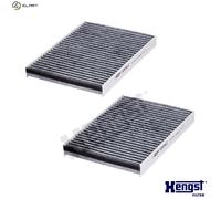 Cabin Filter E2919LC-2 Hengst 2218300018 2218300318 2218300718 A2218300018