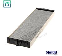 Hengst Cabin Air Filter E2937LC - Activated Carbon - Fits Peugeot 607 (9D,9U,XFX,4HX,3FZ)