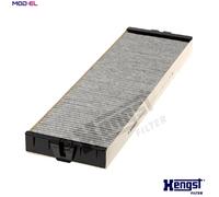 FILTER CABIN AIR E2937LC FOR PEUGEOT 4HT /4HX 2.2L 3FY /3FZ 2.2L RHS 2.0L 4cyl