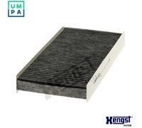 Hengst & Co Cabin Air Filter E2951LC - Activated Carbon, Genuine OE Quality