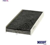 Hengst & Co Cabin Air Filter E2951LC - Activated Carbon, Genuine OE Quality