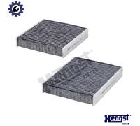 FILTER CABIN AIR E2967LC-2 FOR PEUGEOT 207/207+ CITROEN KFV /KFT8HR /8HZ 1.4L