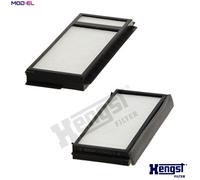 Cabin Filter E2970LI-2 Hengst BS1A61J6X1 BP4K61J6X BP4K61J6X9A BP4K61J6XA