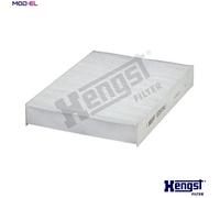 Cabin Air Filter Hengst E2975LI Fits Fiat Nissan Opel Renault Vauxhall Grand