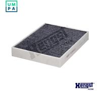 Cabin Filter E2980LC Hengst 958.572.219.00 7P0819631