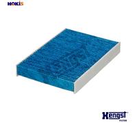 Hengst & Co Cabin Air Filter E2988LB (7527310000) Bio-functional for VW/SEAT/SKODA 1.0L