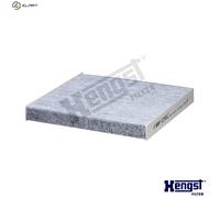 Cabin Activated-Carbon Filter E2990LC by Hella Hengst - Single