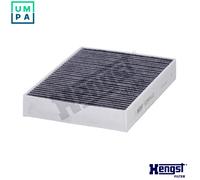 Hengst & Co Cabin Air Filter E2991LC Activated Carbon Fits BMW 64119237555 64119395845