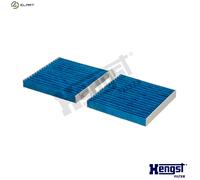 Cabin filter bio-functional cabin air filter E2992LB-2 HENGST FILTER for BMW X3