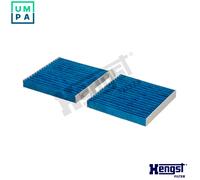 Cabin filter bio-functional cabin air filter E2992LB-2 HENGST FILTER for BMW X3