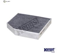 Hengst & Co Cabin Air Filter E2996LC - Activated Carbon - Fits Audi A6/A7/A8, Bentley Mulsanne