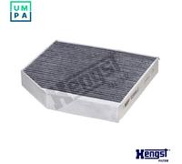Hengst & Co Cabin Air Filter E2996LC - Activated Carbon - Fits Audi A6/A7/A8, Bentley Mulsanne