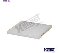 FILTER CABIN AIR E2997LI FOR NISSAN NOTE/VERSA MARCH/IV/ACTIVE MICRA 1.2L 3cyl