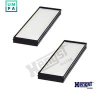 Hengst Cabin Air Filter E3915LI-2 Pollen Filter for Hyundai i20 I – Set of 2