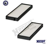 Cabin filter Pollen Filter E3916LI-2 HENGST FILTER for HYUNDAI i20 I