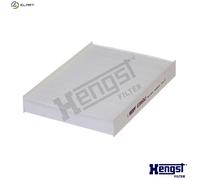 Cabin filter Pollen Filter E3952LI HENGST FILTER for NISSAN RENAULT