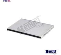 Hengst & Co Cabin Filter E3957LI - Pollen Filter for Suzuki Grand Vitara I 95861-64J00