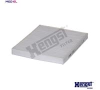 Genuine OE Quality Hella Hengst Interior Air Cabin Pollen Filter - E3959LI