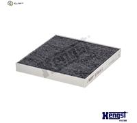 Genuine OE Quality Hella Hengst Activated Carbon Cabin Filter - E3993LC