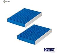 Cabin Air Filter Hengst E4938LB-2 Fits Alpina BMW 5 Series 6 Series 7 Series 8