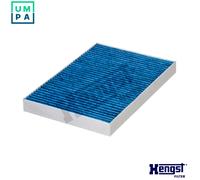 Cabin filter bio-functional cabin air filter E955LB HENGST FILTER for AUDI SEAT