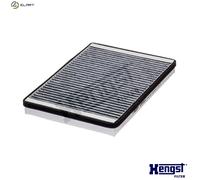 Cabin Air Filter Hengst E955LC Fits Audi Seat A4 A6 Allroad Exeo