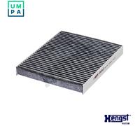 Hengst & Co Cabin Air Filter E961LC – Pollen & Charcoal – Fits Audi, Mercedes-Benz, Porsche