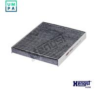 Hengst & Co Cabin Air Filter E961LC – Pollen & Charcoal – Fits Audi, Mercedes-Benz, Porsche