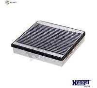 FILTER INTERIOR AIR E964LC FOR SMART CABRIO CITY-COUPE CROSSBLADE FORTWO 0.6L