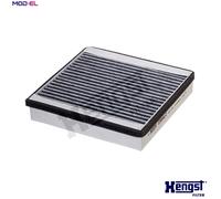 FILTER CABIN AIR E964LC FOR SMART M160.910/160E6ALB05/160E6ALB03 0.6L 3cyl