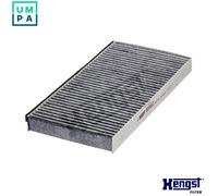 Hengst Cabin Air Pollen Filter E972LC - Activated Carbon - for Cadillac Fiat Opel Saab Vauxhall