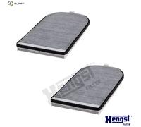 Hella Hengst Cabin Filter E983LC-2 – Activated Carbon – Single