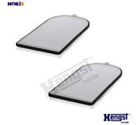 FILTER CABIN AIR E983LI-2 FOR BMW M51D25 2.5L M52B28 2.8L M57D30 2.9L 6cyl 7 E38