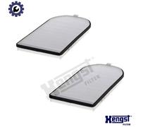 FILTER CABIN AIR E983LI-2 FOR BMW M51D25 2.5L M52B28 2.8L M57D30 2.9L 6cyl 7 E38