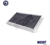 Hengst Filter E989LC Cabin Air Filter 35mm Height Fits Mercedes-Benz CLS E-Class