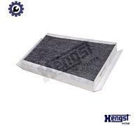 Hengst Filter E989LC Cabin Air Filter 35mm Height Fits Mercedes-Benz CLS E-Class