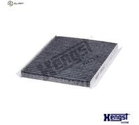 HENGST FILTER Pollen filter E992LC Activated Carbon Filter 232 178 21 CHRYSLER: Delta Hatchback, FIAT: BRAVO 2, Stilo Hatchback