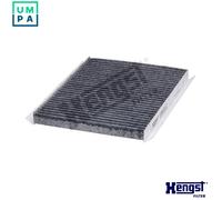 HENGST FILTER Pollen filter E992LC Activated Carbon Filter 232 178 21 CHRYSLER: Delta Hatchback, FIAT: BRAVO 2, Stilo Hatchback