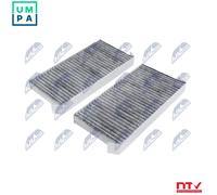 Fits NTY FCF-RE-028C CABIN CARBON FILTER RENAULT LAGUNA III 07- ⭐UK Stock⭐