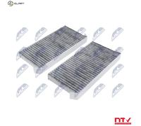 Fits NTY FCF-RE-028C CABIN CARBON FILTER RENAULT LAGUNA III 07- ⭐UK Stock⭐