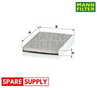 FILTER, CABIN AIR FOR ALFA ROMEO GIULIA STELVIO MANN-FILTER CUK 32 008