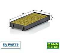Filter, cabin air for BMW MANN-FILTER FP 2941-2