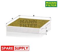 FILTER, CABIN AIR FOR BUICK LA CROSSE SALOON MANN-FILTER FP 24 003